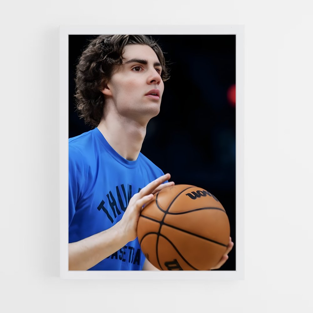 Poster Slam Dunk Giddey – affiche Basketball (vue 3)